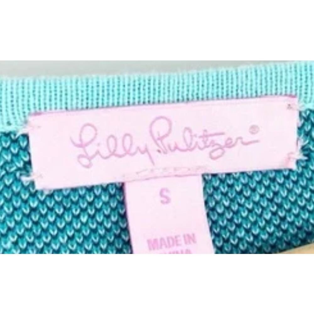 Lilly Pulitzer Polly Animal Print Sweater Dress Women's Size Small - Picture 12 of 12